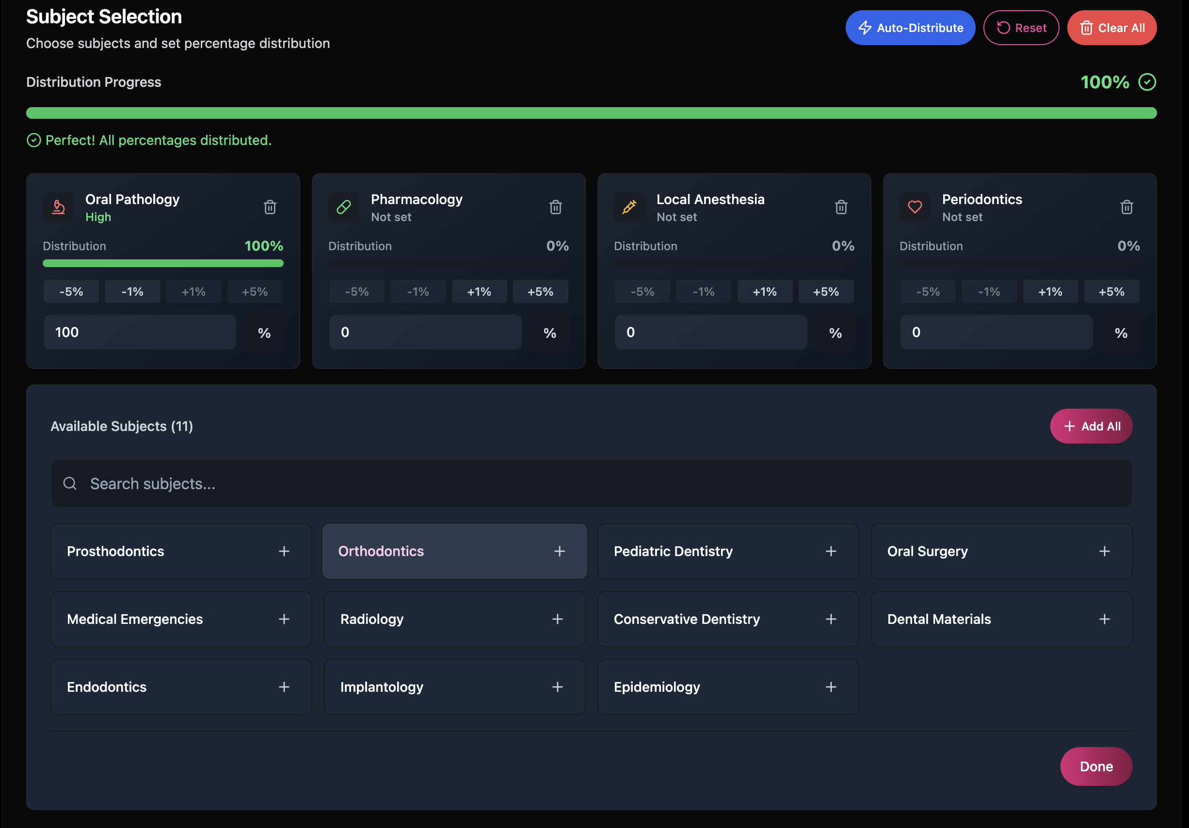 Custom Mock Builder Interface