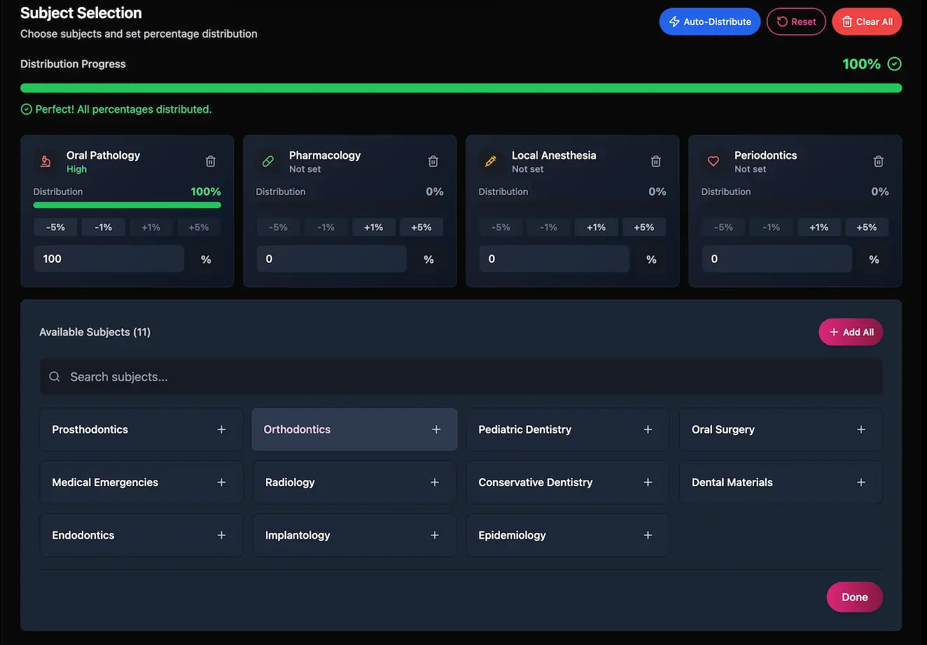 Custom Mock Builder Interface